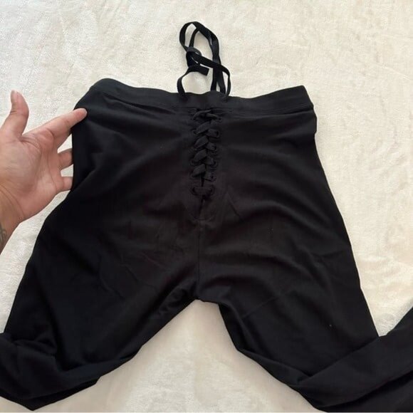 Savage X Fenty Rihanna Open Back Lace-Up Legging Size XS - Picture 11 of 12
